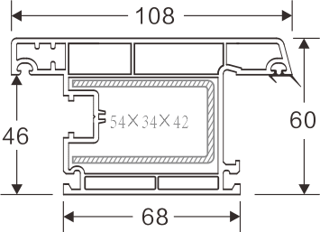 Casement Outswing Door Sash