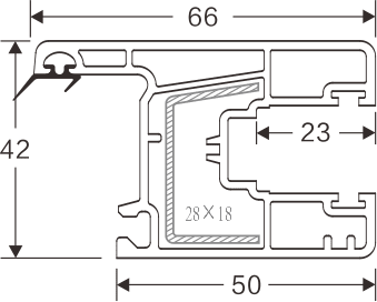 66 Sliding Window Sash