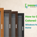 colored uPVC windows