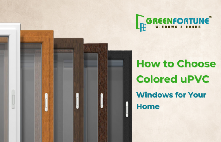 colored uPVC windows