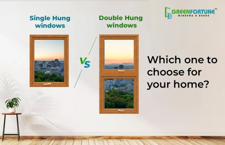 Single Hung vs Double Hung uPVC windows