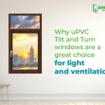 uPVC Tilt and Turn Windows