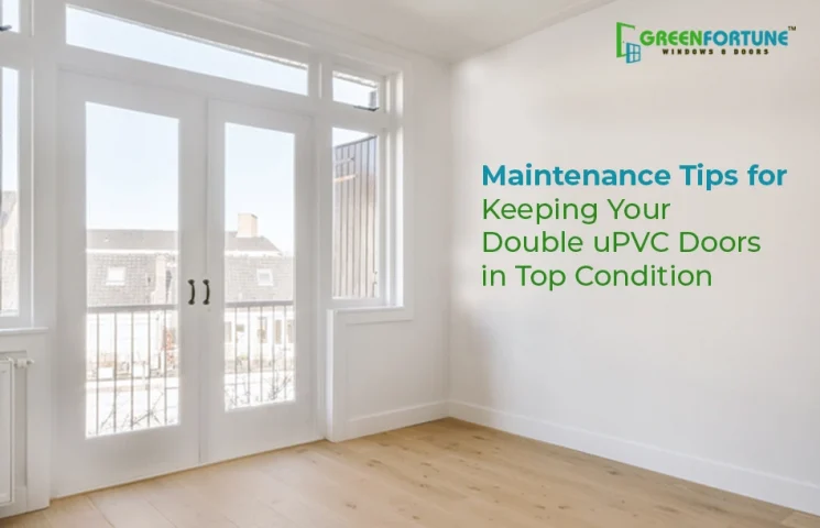 Double uPVC Doors