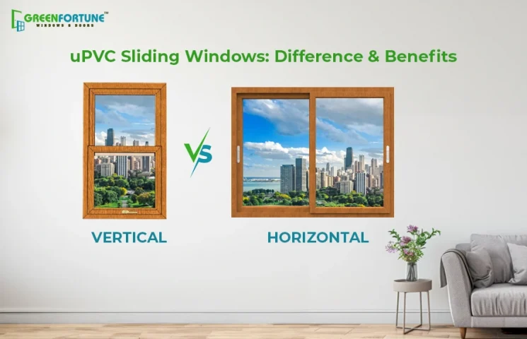 uPVC Vertical Sliding Windows