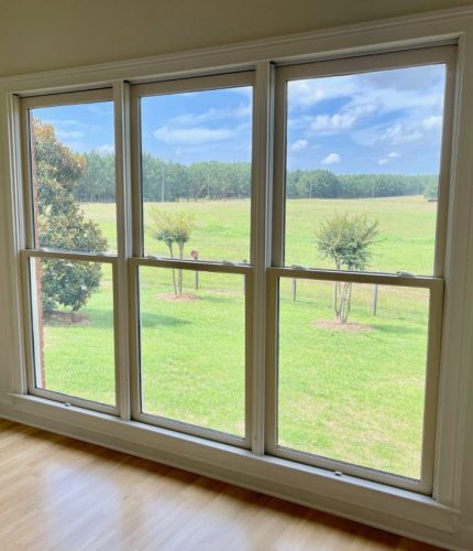 front outside window design Double-Hung Windows