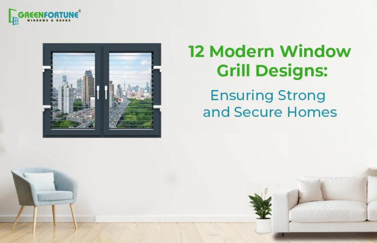 Modern window grill design
