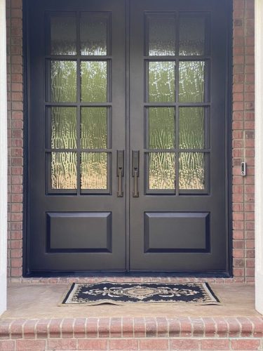 Steel Door with Security