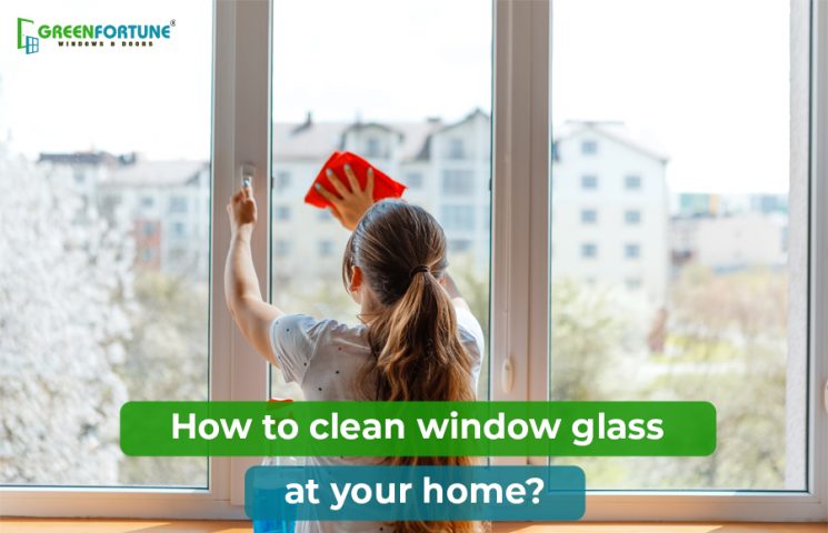 how to clean a glass