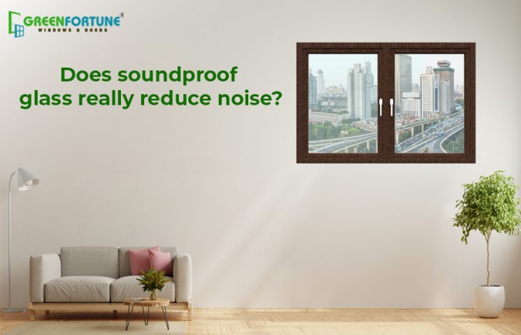 Soundproof glass