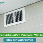 uPVC bathroom ventilator window