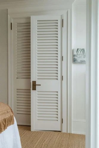 Louvered WPC Doors Designs