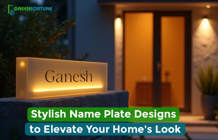 name plate design
