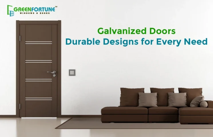 Understand everything about galvanized doors