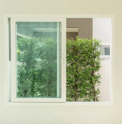 2 Tracked uPVC Windows
