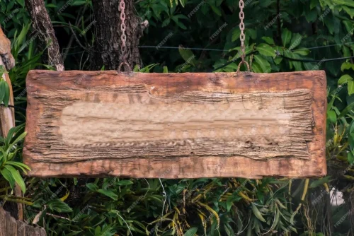 Wooden Rustic Name Plates