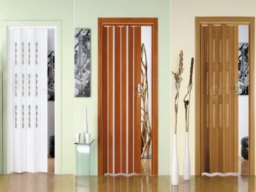 What are PVC folding doors?
