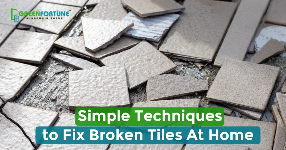 broken tile repair