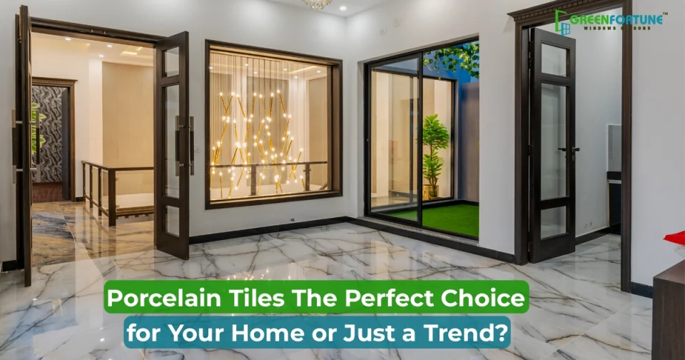 porcelain tiles