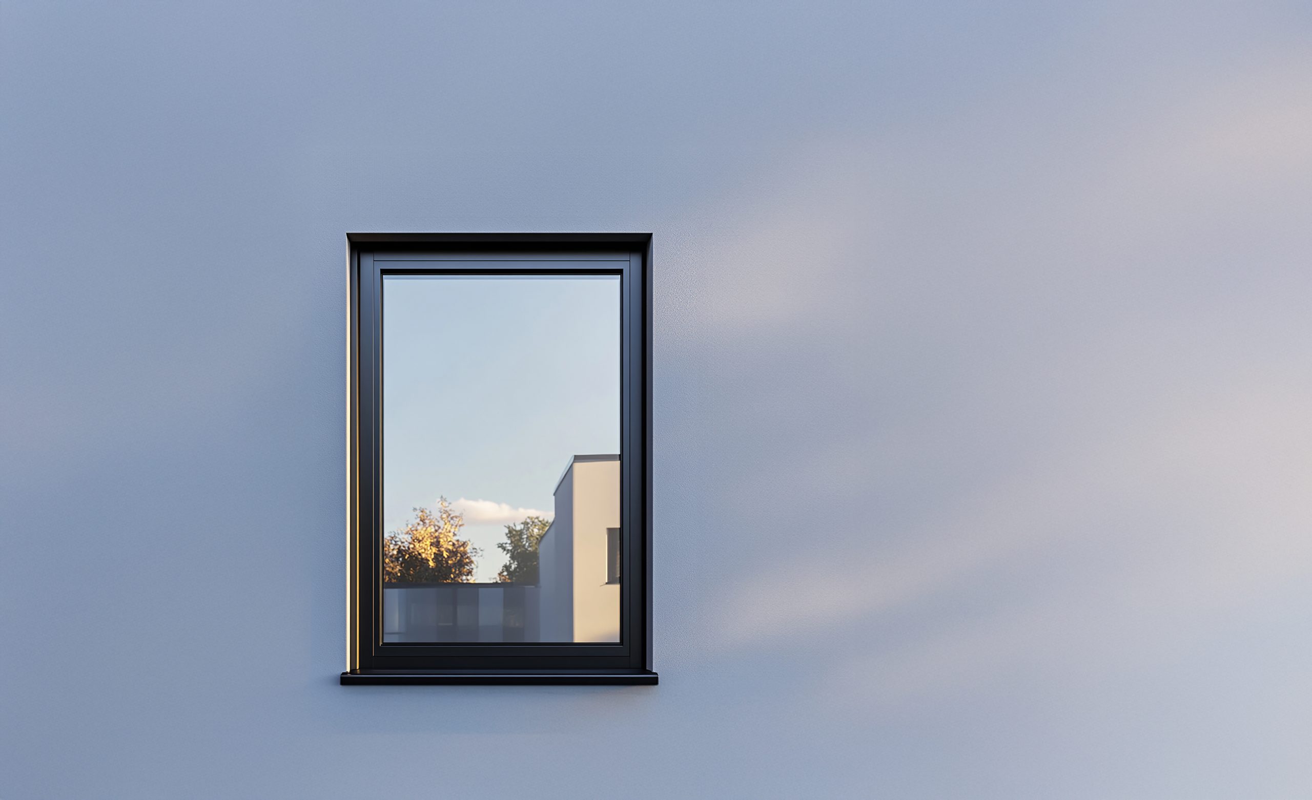Black Framed Window