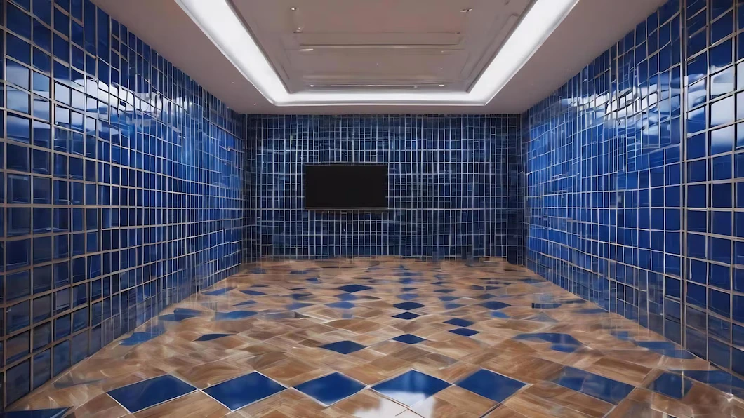 Floor-to-Ceiling Blue