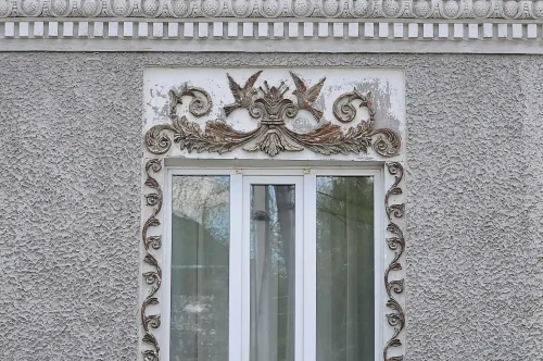 upvc designed arch windows