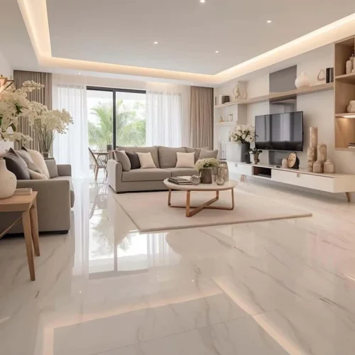 tile flooring vs marble flooring