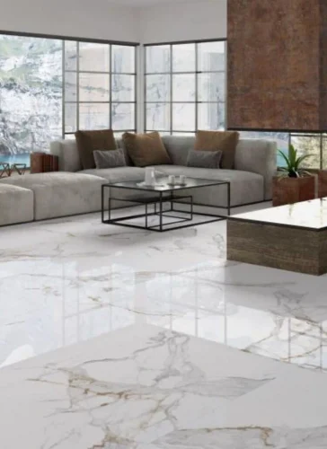 marble vs tiles flooring