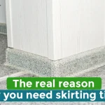 Tiles for skirting walls