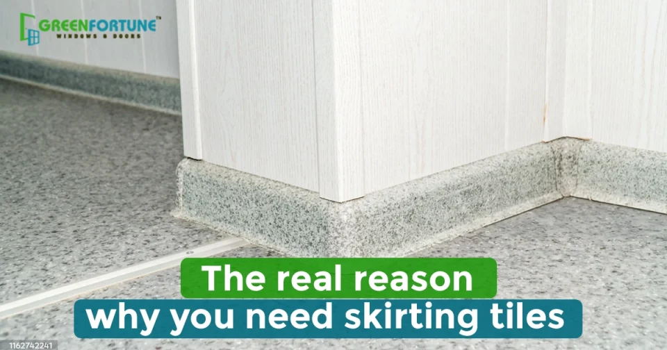 Tiles for skirting walls
