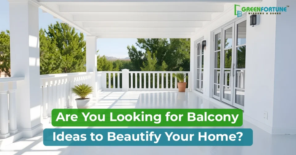 types of balcony