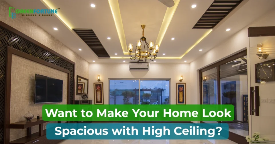 high ceiling homes