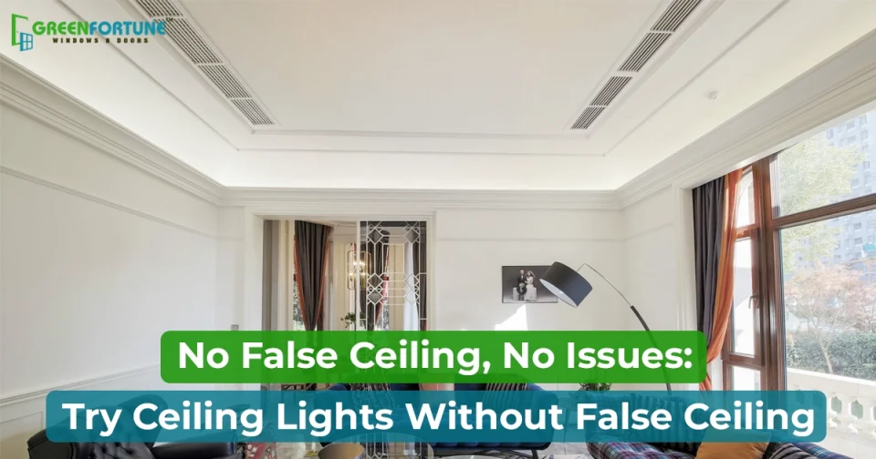 ceiling lights without false ceiling