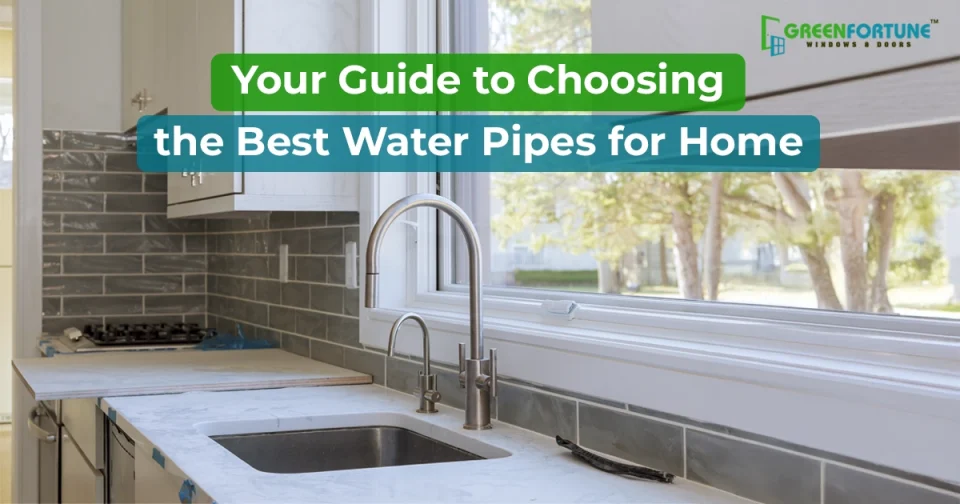 water pipes for house
