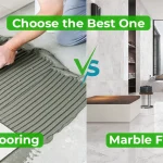 tile flooring vs marble flooring