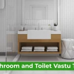 As per Vastu toilet location