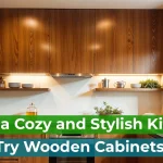 wooden kitchen cabinets