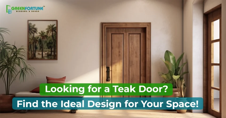 10 Beautiful Teak Door Designs for a Classic Home