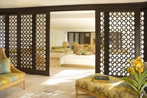 Geometric Laser-Cut Grill