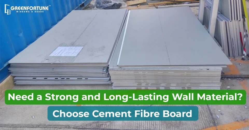 cement fibre board