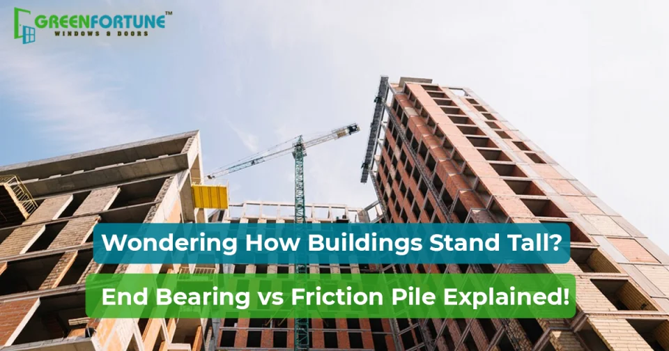 end bearing pile and friction pile