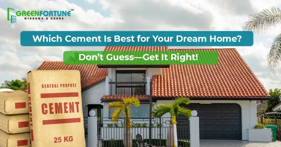 best cement for house