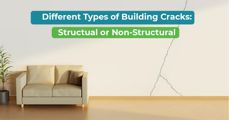 types of building cracks