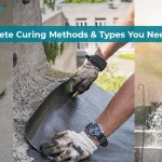 types of concrete curing