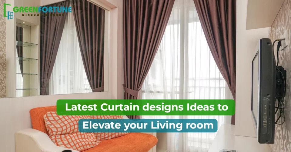 curtain with design