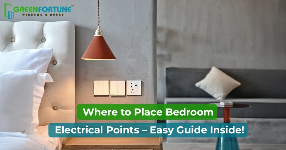 bedroom electrical points