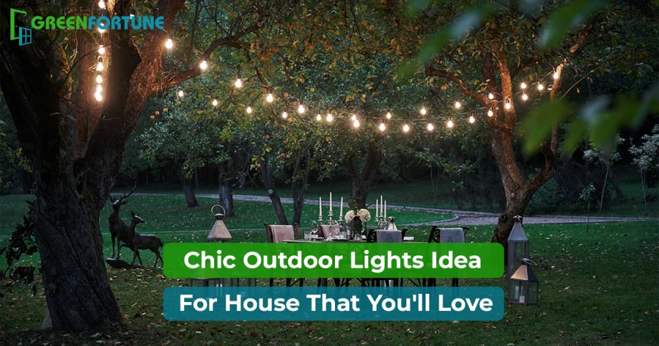outdoor light ideas for house