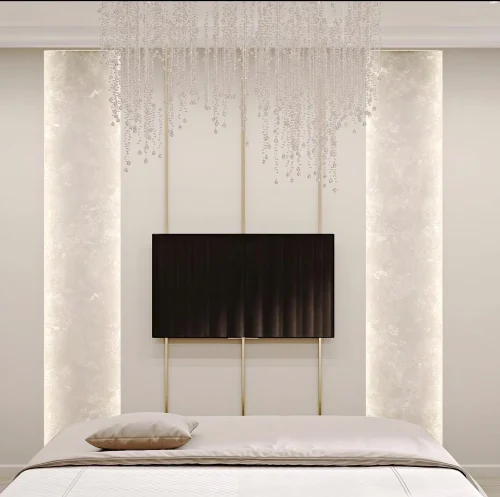 Vertical Panels to Create Height Illusion