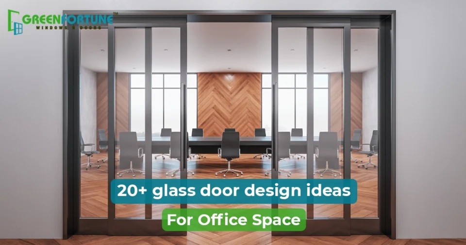 office glass door designs