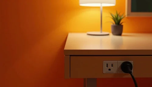 bedroom electrical points
