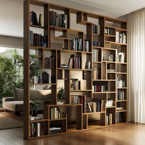 Use Open Shelves as a Divider
